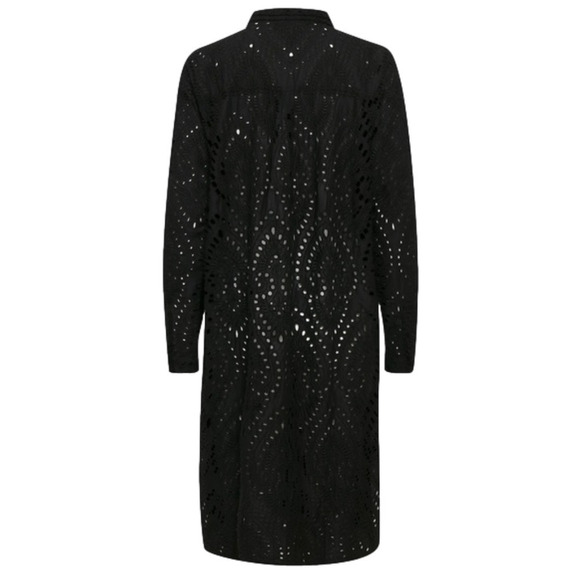 [Part Two Copenhagen] Bondis Black Eyelet Tunic 36 - Picture 3 of 6